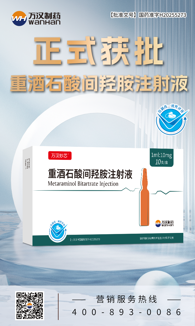 重酒石酸間羥胺注射液